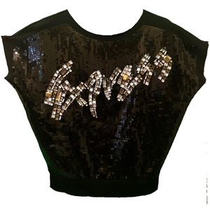 Express Sequin/Rhinestone Blouse